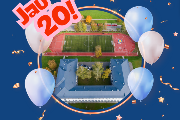 Mūsų gimnazijai jau 20 metų!